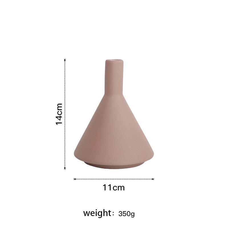 Morandi-Inspired Ceramic Vase for Elegant Décor